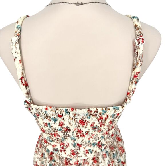 Torrid Lace Dress 3X 22 24 White Floral Overlay Sweetheart Neck Lined Ditsy EUC - Picture 13 of 16